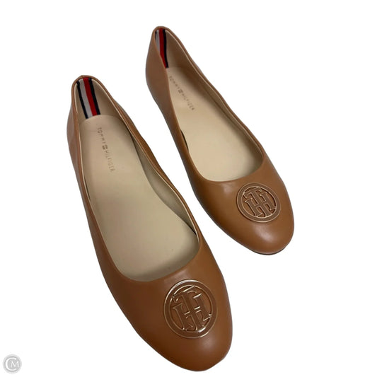 Shoes Flats By Tommy Hilfiger In Brown, Size: 11