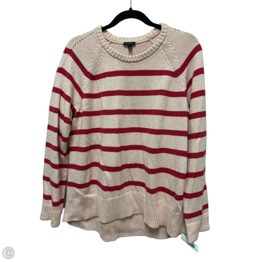Sweater By Talbots In Pink, Size: L