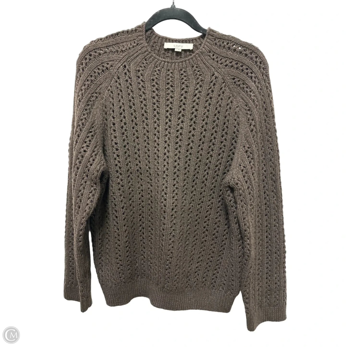 Sweater By Loft In Brown, Size: L