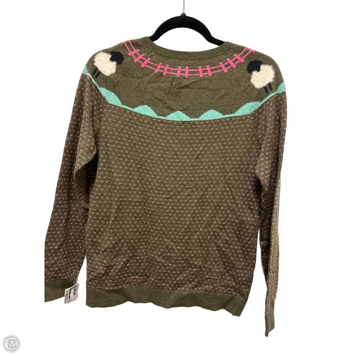 Sweater By Talbots In Green, Size: S