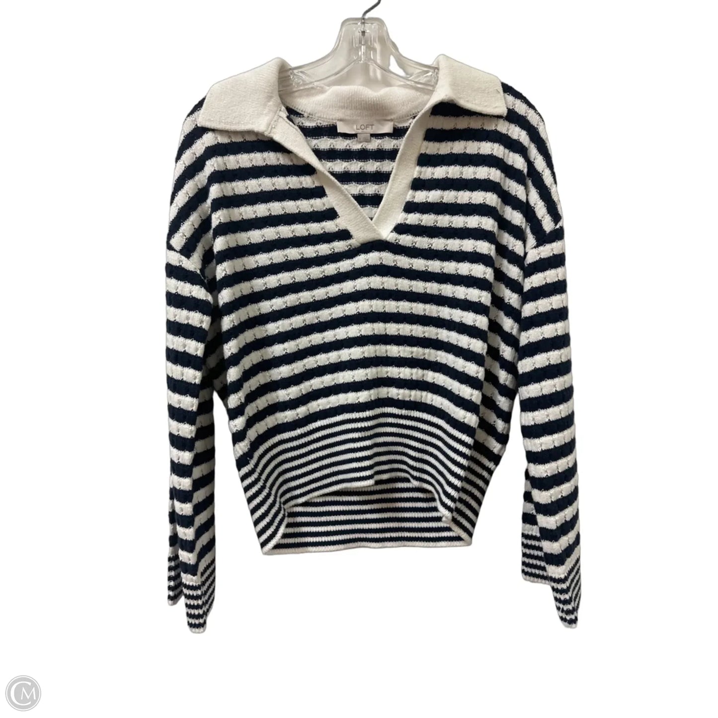 Sweater By Loft In Navy, Size: S