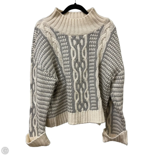 Sweater By Talbots In Grey, Size: Xl