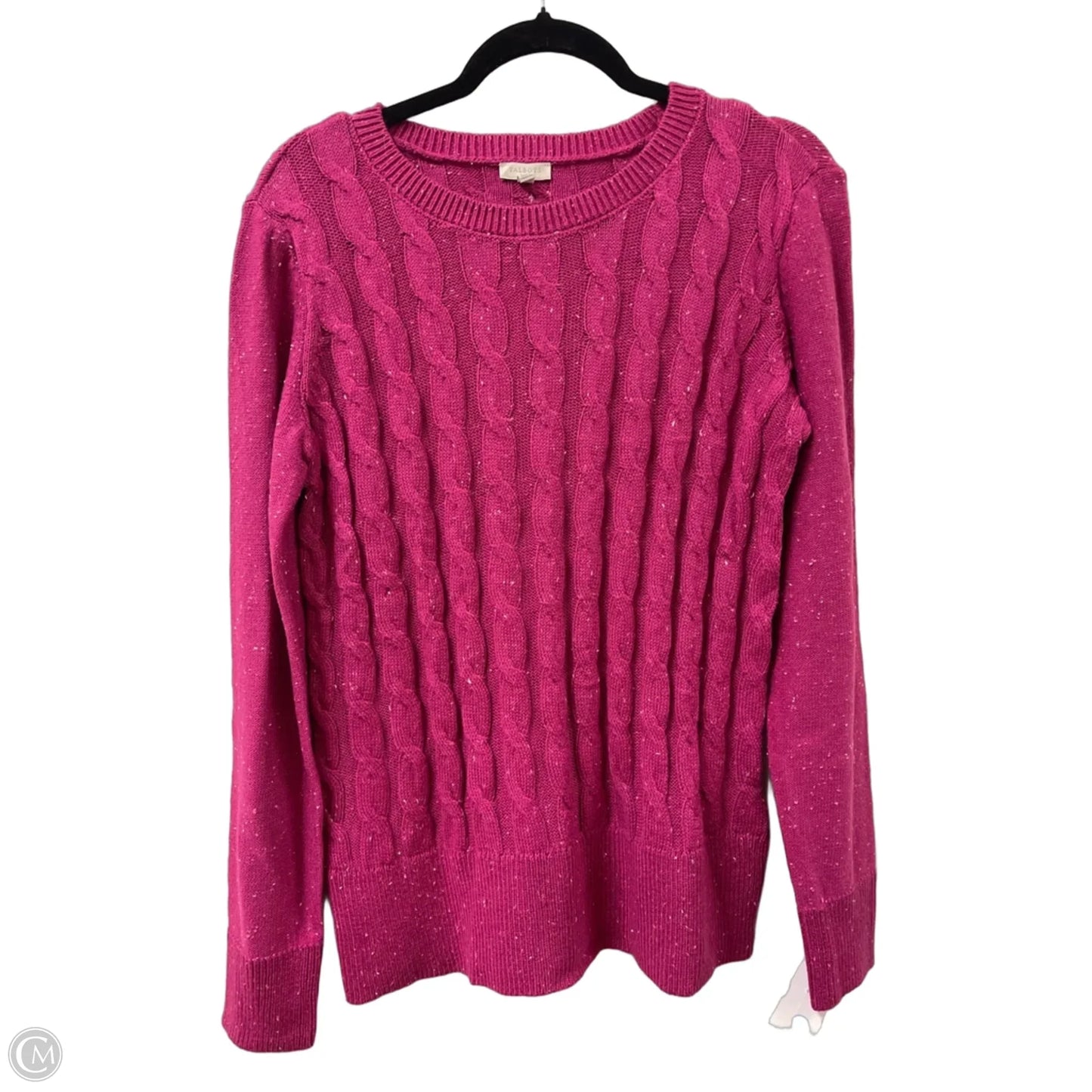 Sweater By Talbots In Pink, Size: S