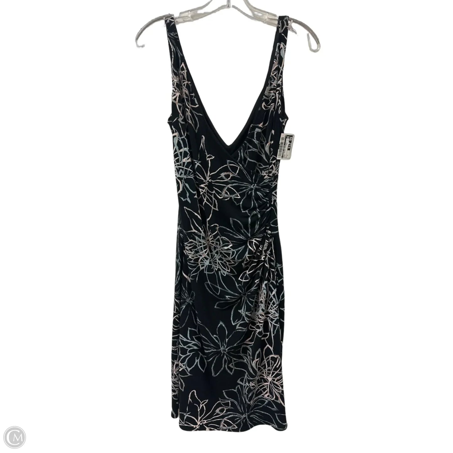 Dress Casual Midi By Clothes Mentor In Black, Size: S