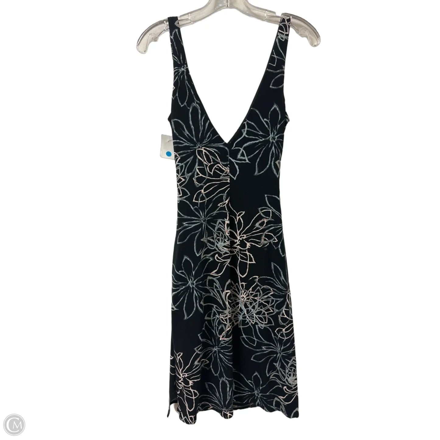 Dress Casual Midi By Clothes Mentor In Black, Size: S