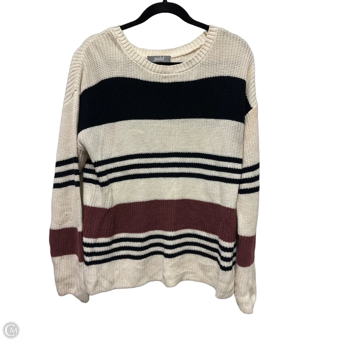 Sweater By Marled In Cream, Size: L