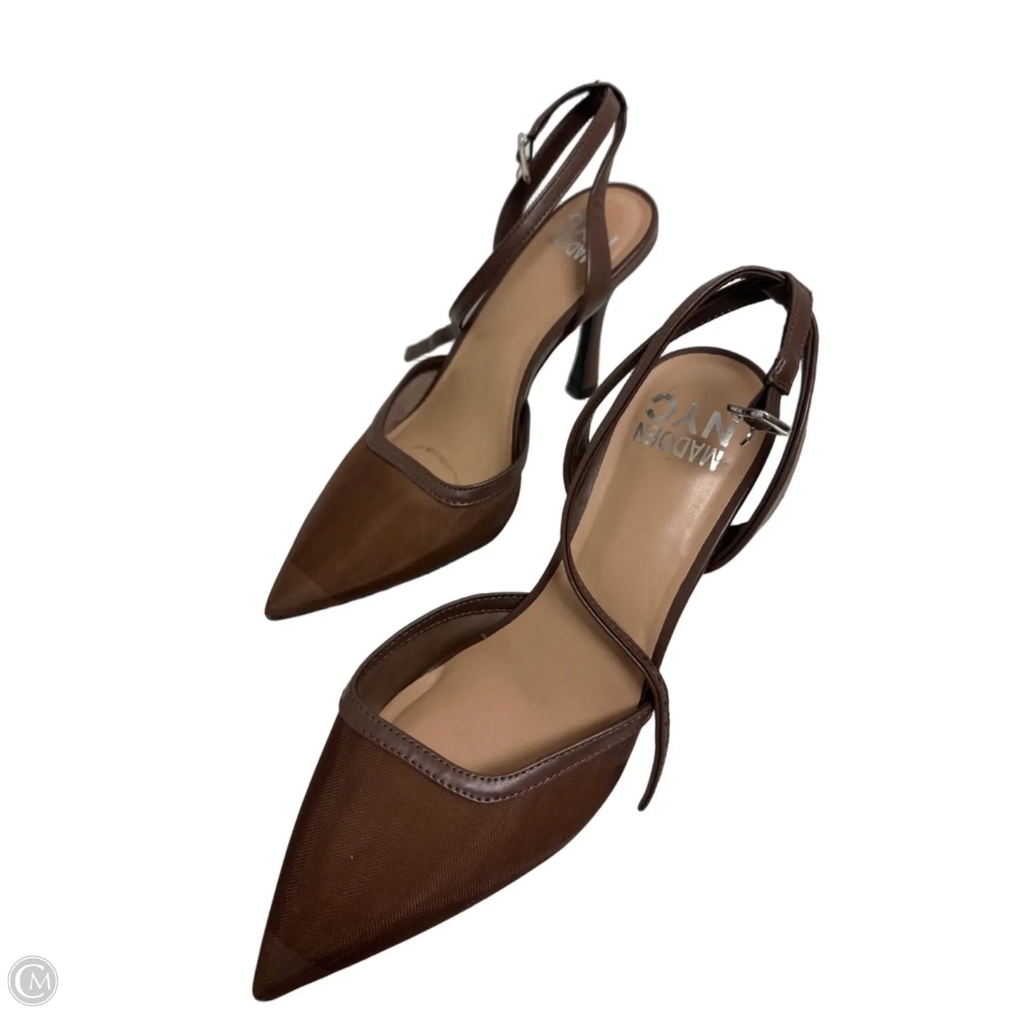 Shoes Heels Stiletto By Madden Nyc In Brown, Size: 8