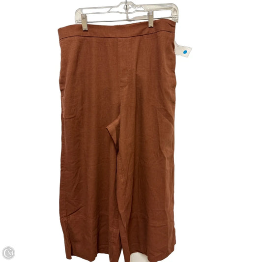 Pants Linen By Banana Republic In Brown, Size: 10