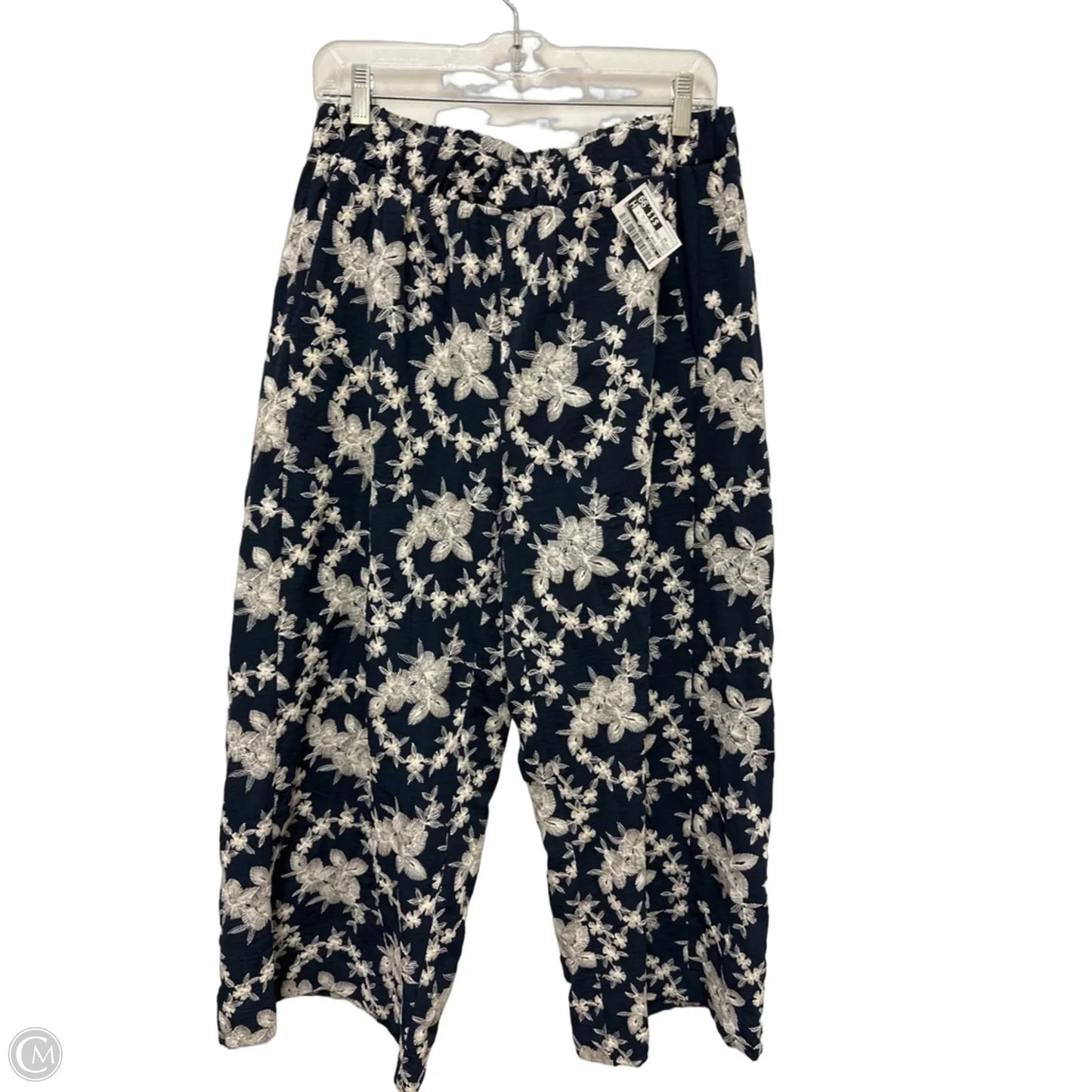 Pants Wide Leg By Clothes Mentor In Navy, Size: 10