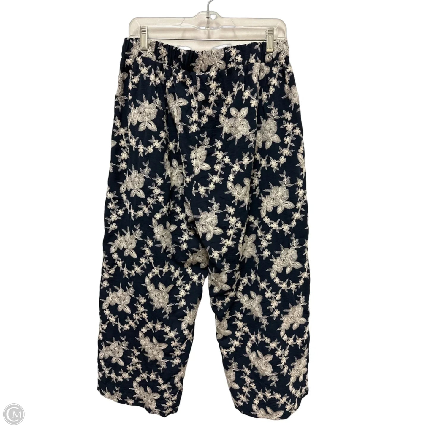 Pants Wide Leg By Clothes Mentor In Navy, Size: 10