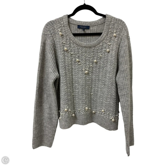 Sweater By Rachel Roy In Grey, Size: Xl