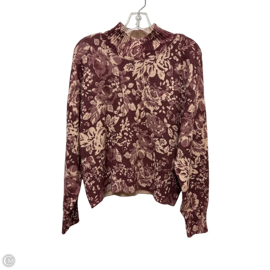 Sweater By Lc Lauren Conrad In Purple, Size: L