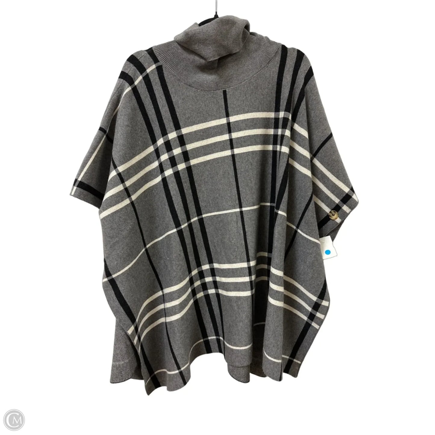 Tunic Short Sleeve By Soft Surroundings In Grey, Size: Osfm