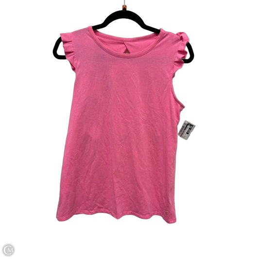 Top Sleeveless Designer By Lilly Pulitzer In Pink, Size: S