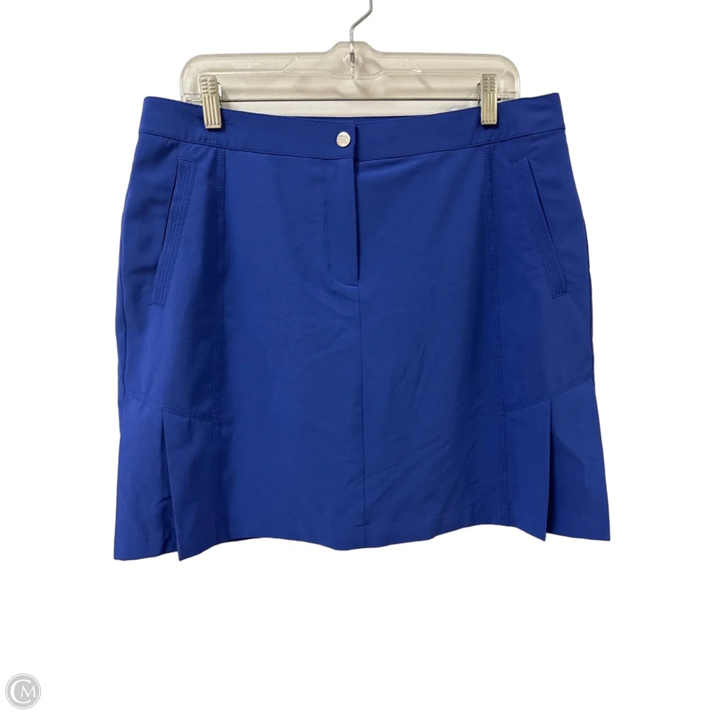Athletic Skort By Chicos In Blue, Size: 10