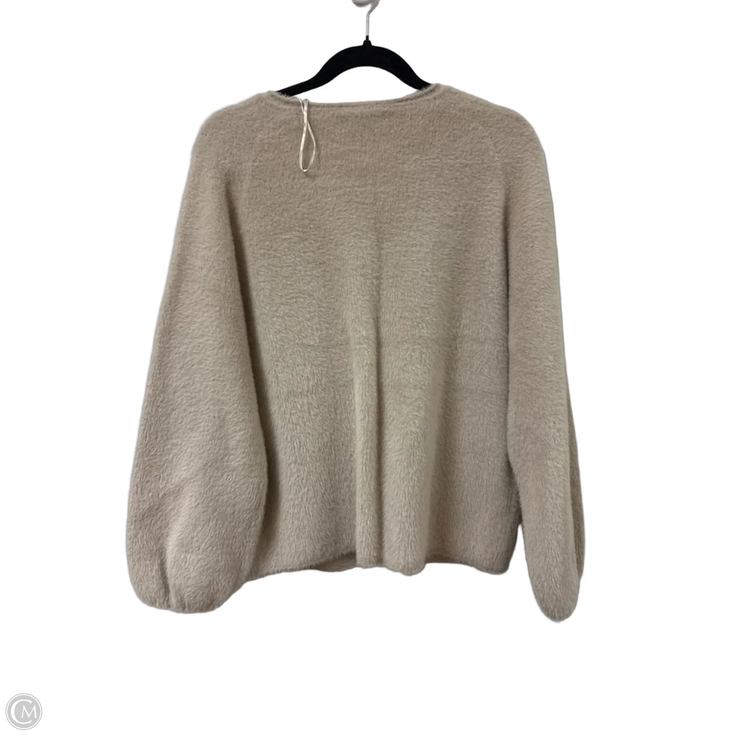 Sweater Cardigan By Max Studio In Grey, Size: M