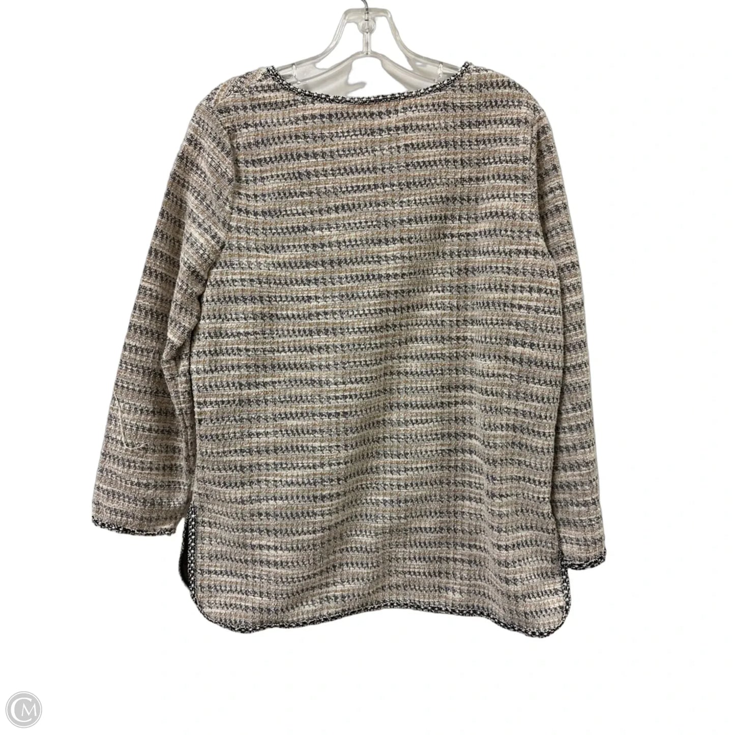 Top Long Sleeve By Max Studio In Yellow, Size: L