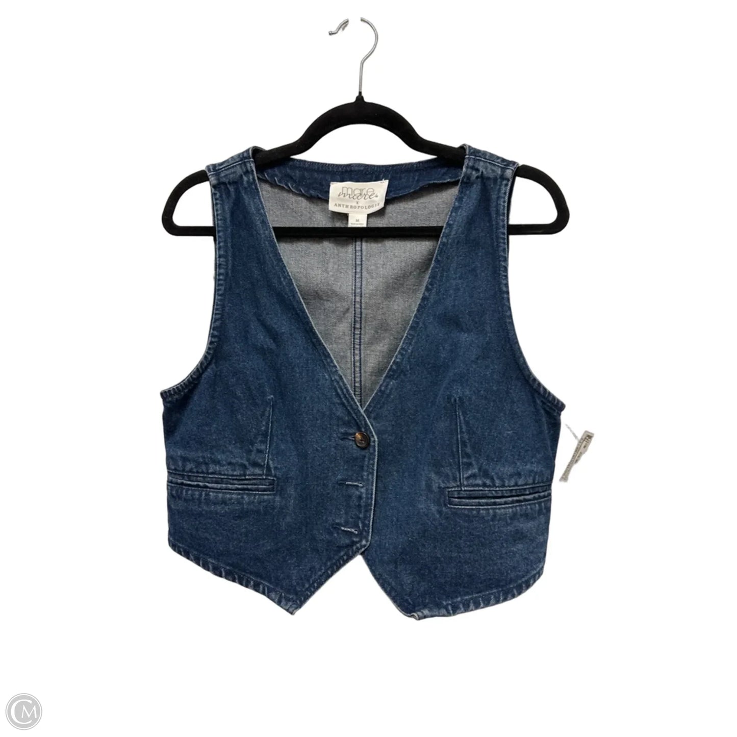 Vest Other By Mare Mare In Blue Denim, Size: M
