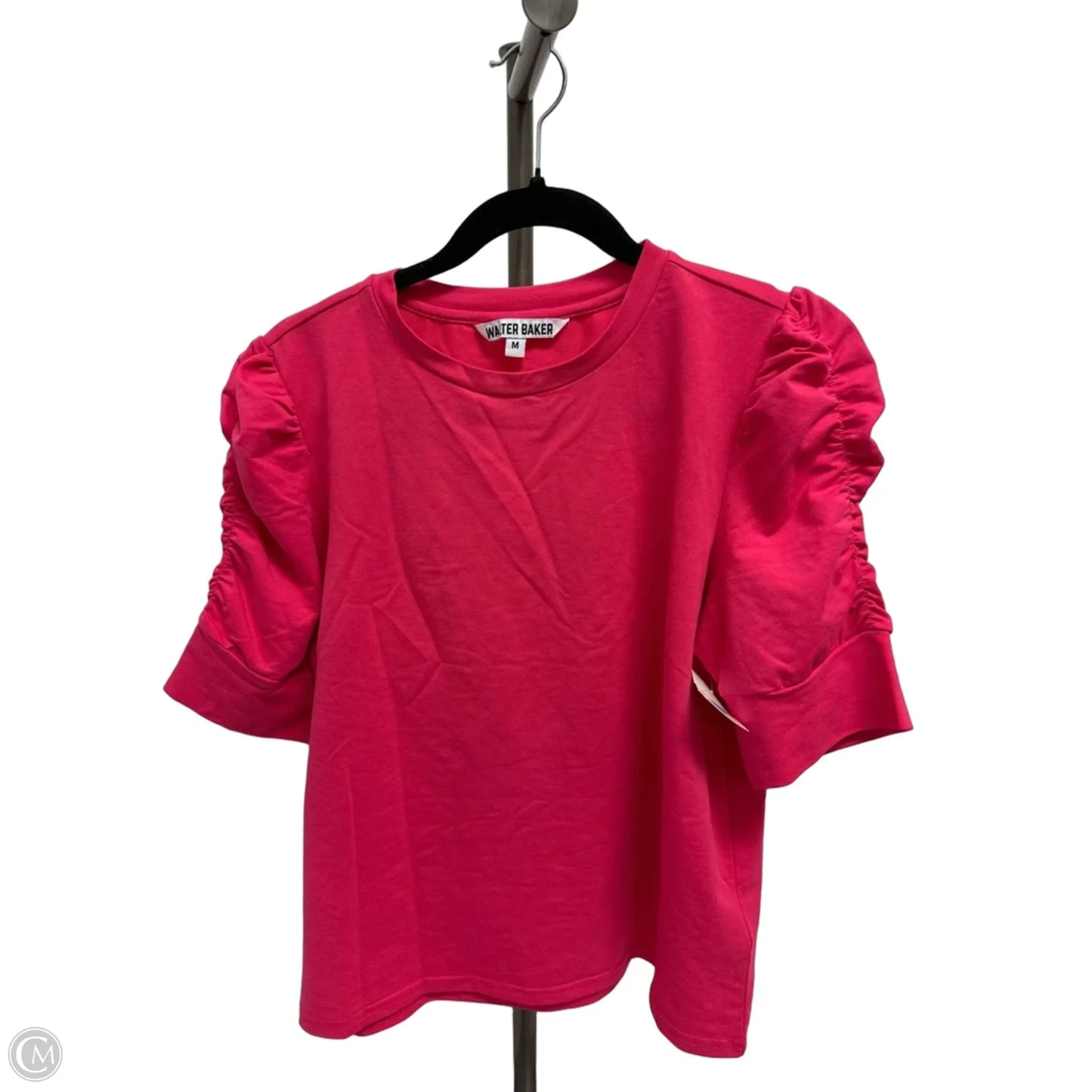 Top Short Sleeve By Walter Baker In Pink, Size: M