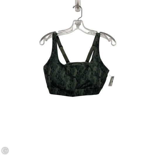 Athletic Bra By Fabletics In Green, Size: L