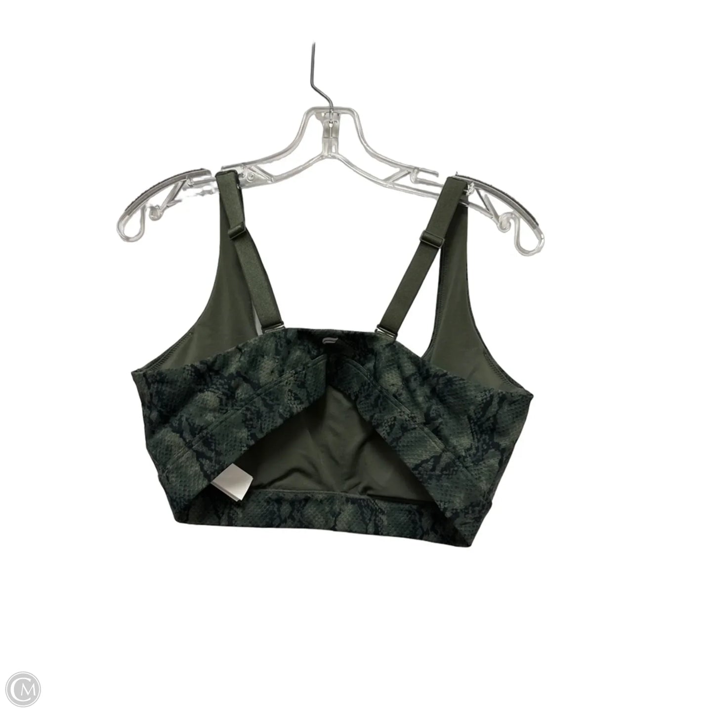 Athletic Bra By Fabletics In Green, Size: L