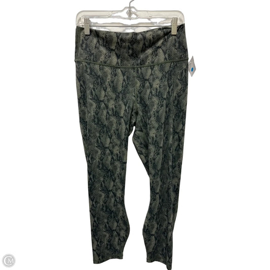 Athletic Leggings By Fabletics In Green, Size: L