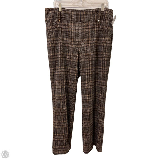 Pants Leggings By Soho Design Group In Brown, Size: 14