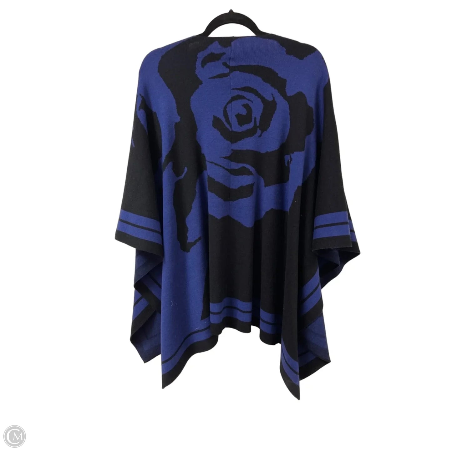 Shawl By Ming Wang In Blue, Size: Osfm