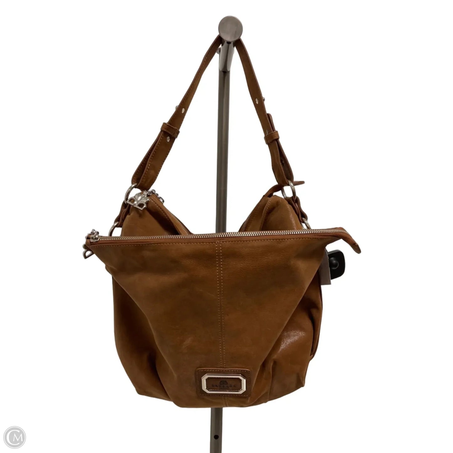 Handbag Leather By Clothes Mentor, Size: Large