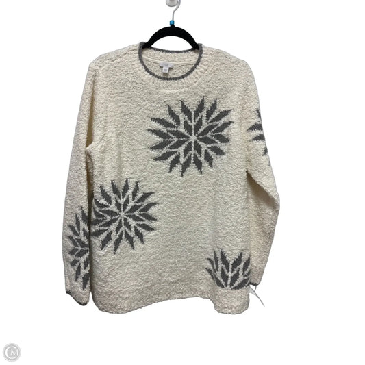 Sweater By J. Jill In Cream, Size: L