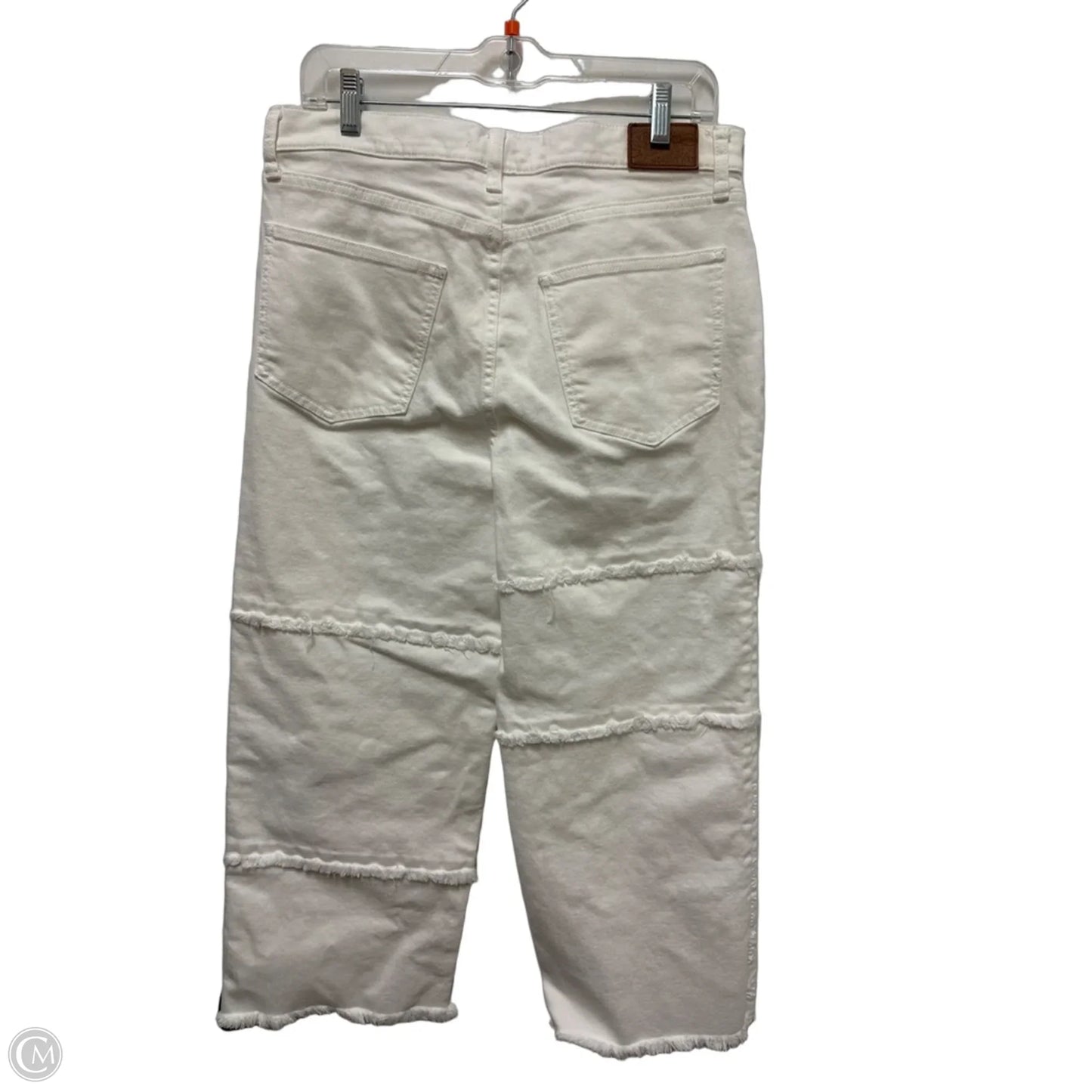 Jeans Designer By Johnny Was In White, Size: 8