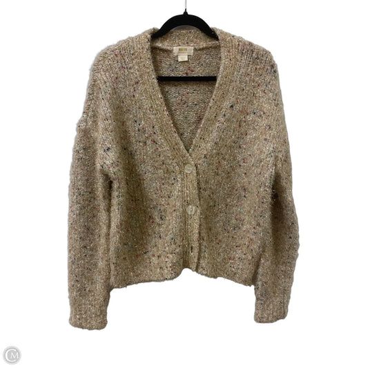 Sweater Cardigan By Maeve In Gold, Size: S