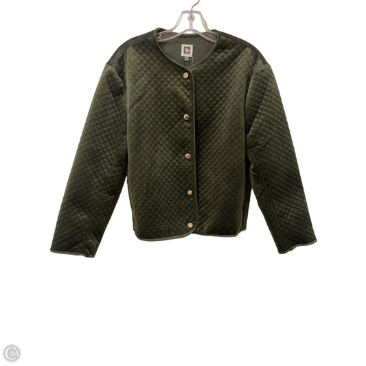 Blazer By Anne Klein In Green, Size: L