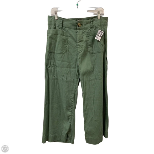 Pants Wide Leg By Maeve In Green, Size: 12p