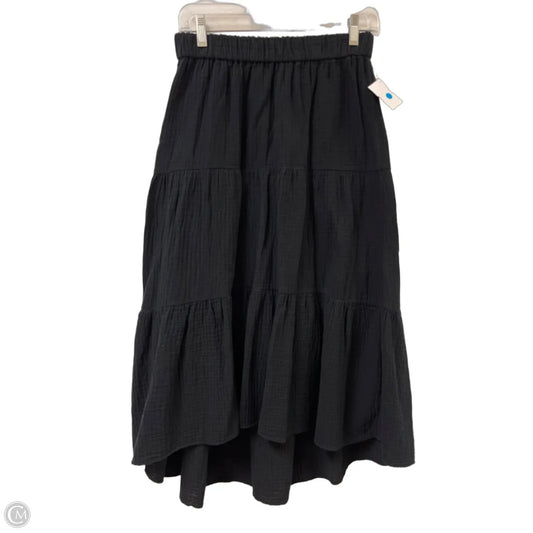 Skirt Maxi By Ann Taylor In Black, Size: 6p