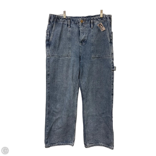 Jeans Wide Leg By Oli & Hali In Blue Denim, Size: 16