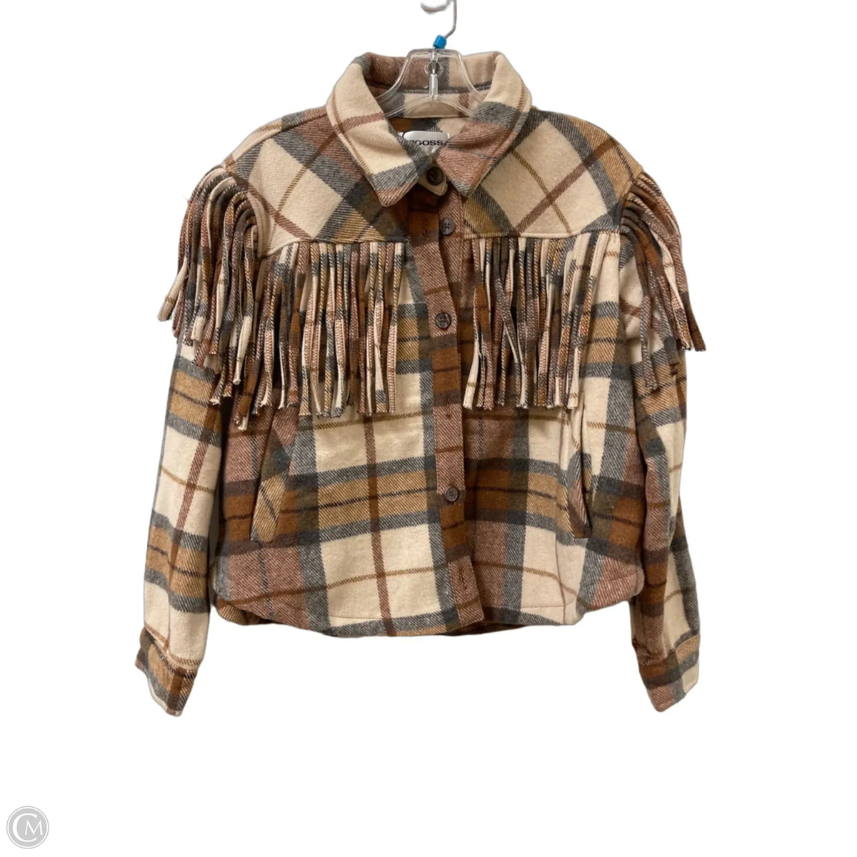 Jacket Other By Vigoss In Brown, Size: M