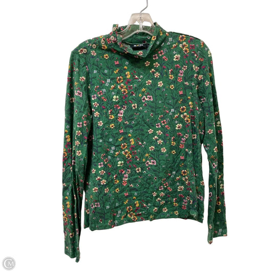 Top Long Sleeve By Maeve In Floral Print, Size: M