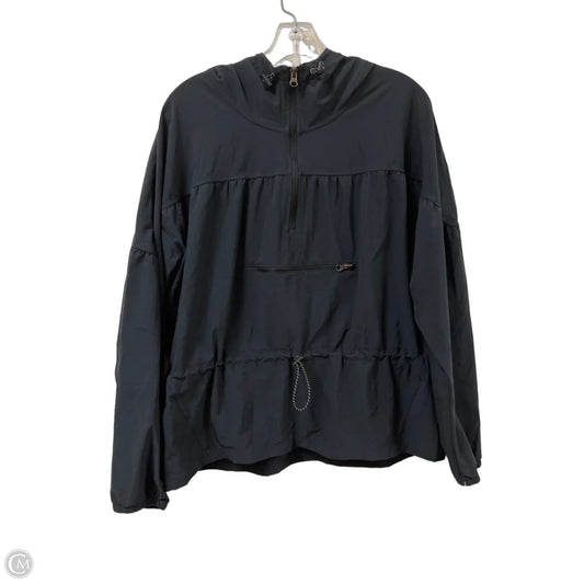 Athletic Sweatshirt Hoodie By Zella In Black, Size: M