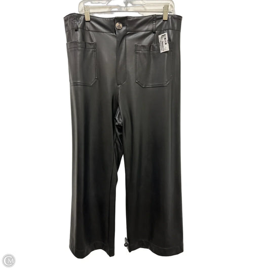 Pants Wide Leg By Maeve In Black, Size: 14