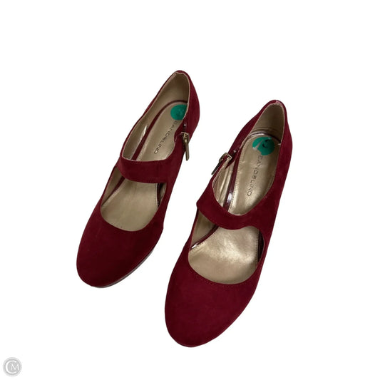 Shoes Heels Stiletto By Bandolino In Red, Size: 8