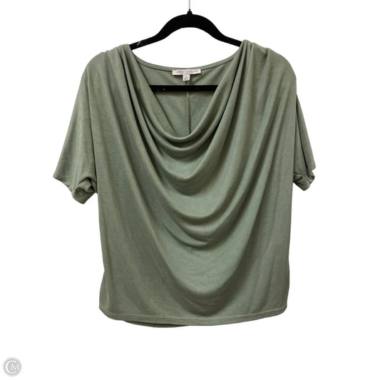 Top Short Sleeve By Green Envelope In Green, Size: M