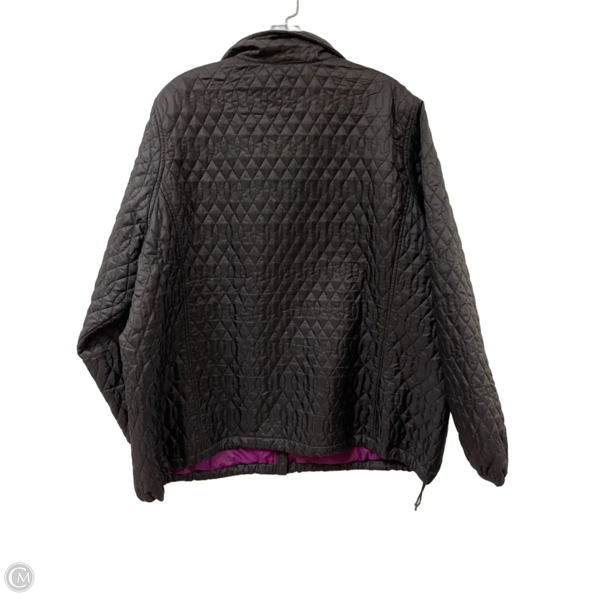 Coat Puffer & Quilted By Lands End In Black, Size: 3x