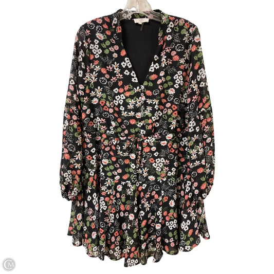 Dress Casual Midi By Entro In Floral Print, Size: M