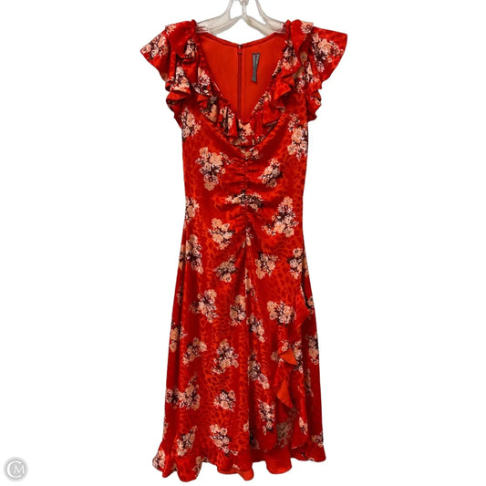 Dress Casual Maxi By Anthropologie In Orange, Size: S