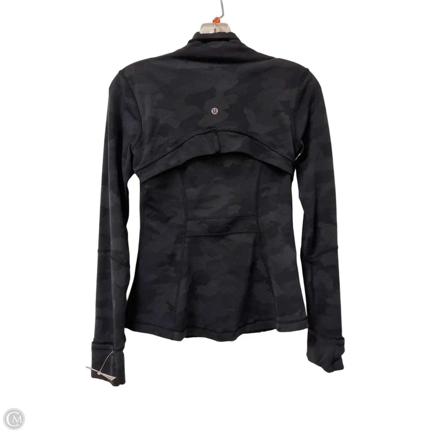 Athletic Jacket By Lululemon In Black, Size: S