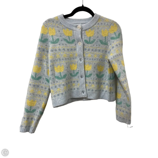 Sweater Cardigan By Jessica Simpson In Blue, Size: S