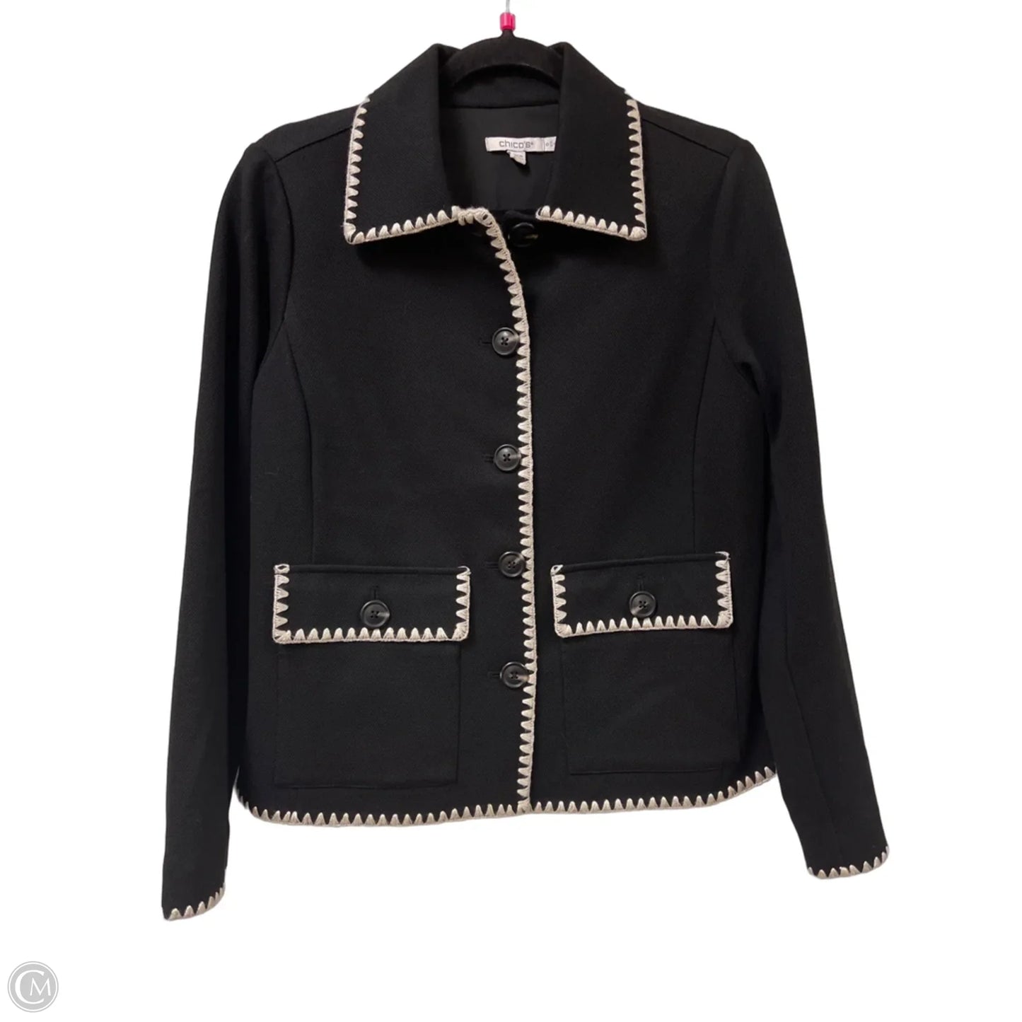Blazer By Chicos In Black, Size: S