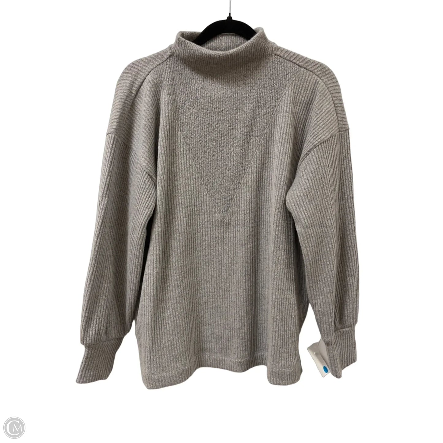 Sweater By Loft In Grey, Size: M