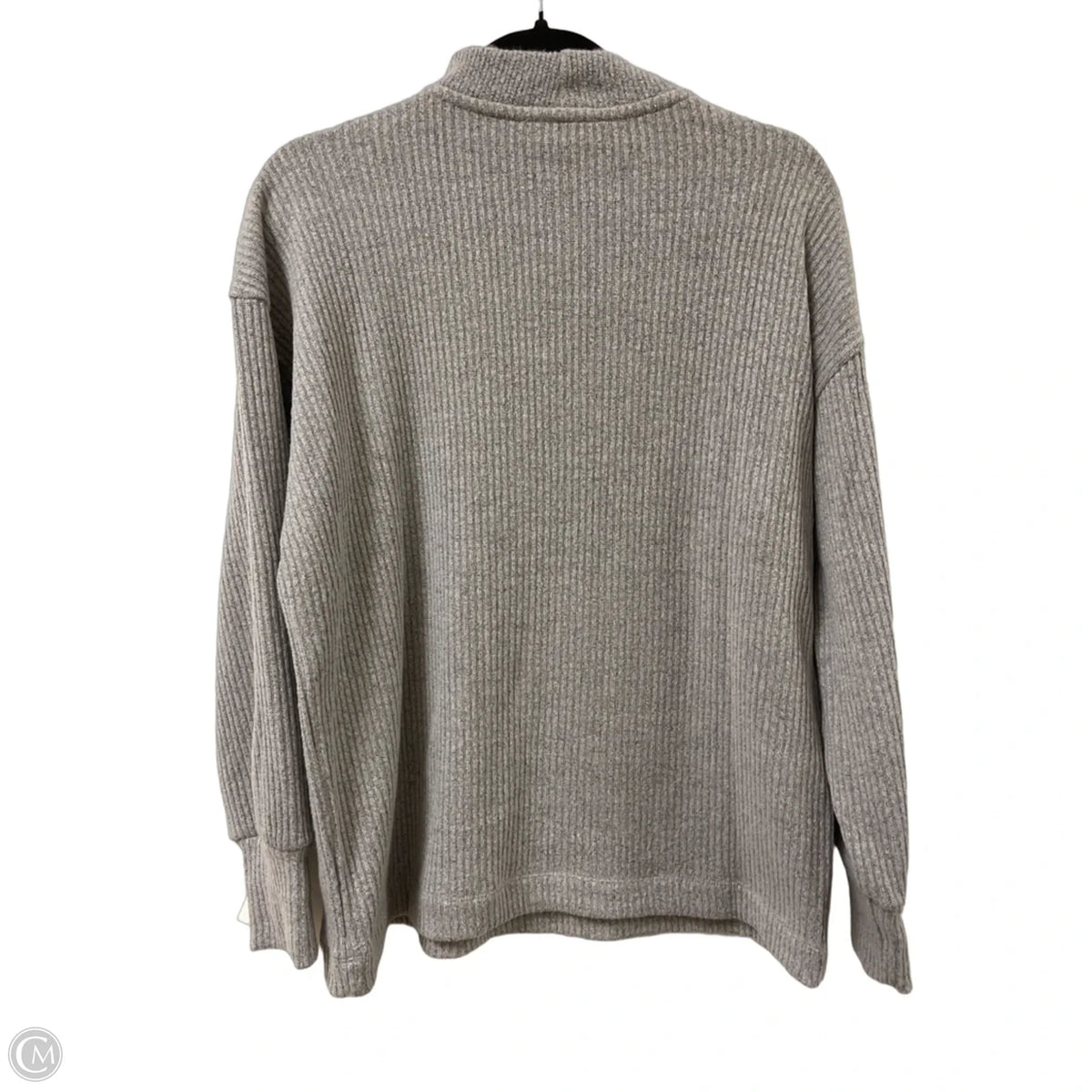 Sweater By Loft In Grey, Size: M